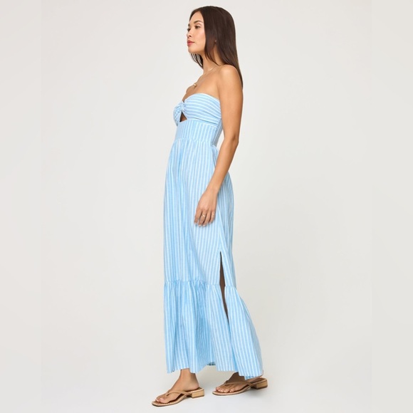 LSPACE Melody Blue Dress M - Picture 5 of 10